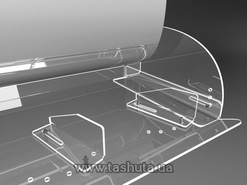 Air Conditioner Deflector 1100mm Wide with Airflow Adjustment