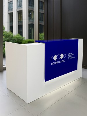 Modular Front Desk, Registration Desk, 120x110x74cm