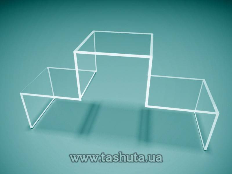 "Pedestal" Product Riser 240x100x80mm