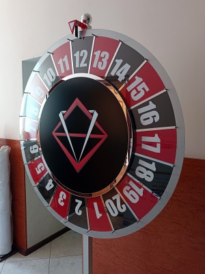 VIP Wheel of Fortune, Wheel Diameter 1100mm