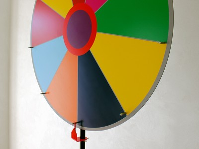 Wheel of Fortune on Telescopic Stand, Wheel Diameter 700mm