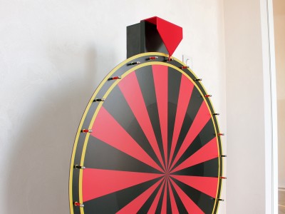Chipboard Wheel of Fortune, Wheel Diameter 700mm