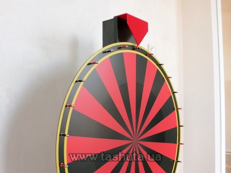 Koło fortuny z płyty wiórowej, średnica koła 700mm