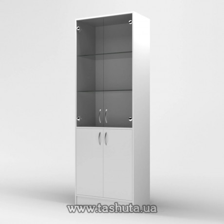 Шкаф для документов (стекло) 70х200х35см