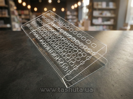 Подставка под косметику на 70 ячеек 14х18мм