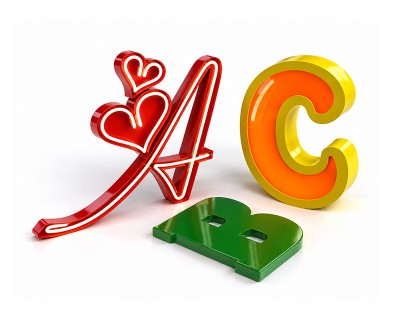 Letter manufacturing