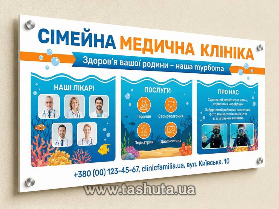 Plastic Information Board, 3mm PVC