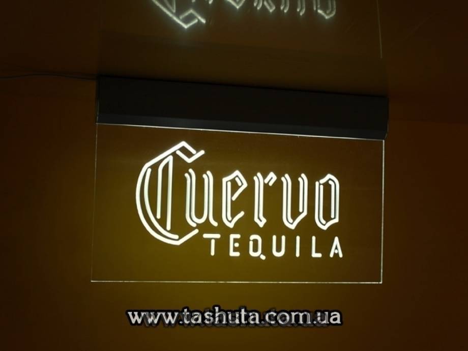 "Acrylic Light" Panel with CNC Engraving, 700x400mm