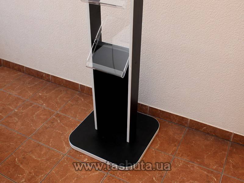 Chipboard Literature Stand, 3 A4 Pockets