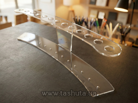 Пластиковая подставка под ручки на 13 шт, 220х70х70мм