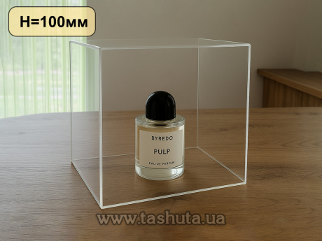Защитная колба, акриловый дисплей 200x400x100 мм