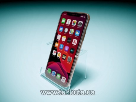 Podstawka na smartfon z uchwytem na cenówkę, 95x70x60 mm