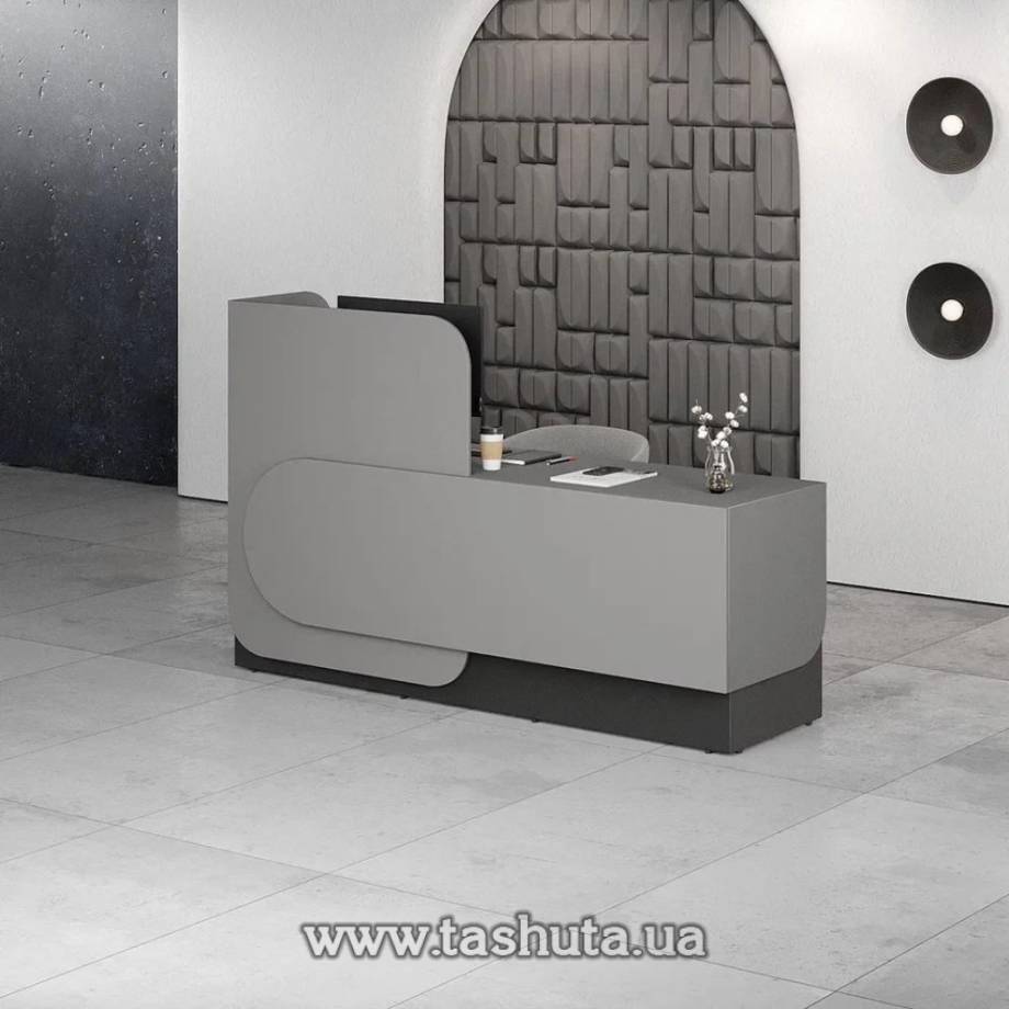 Офісна стійка ресепшн «Сканді», 220х120х62 см