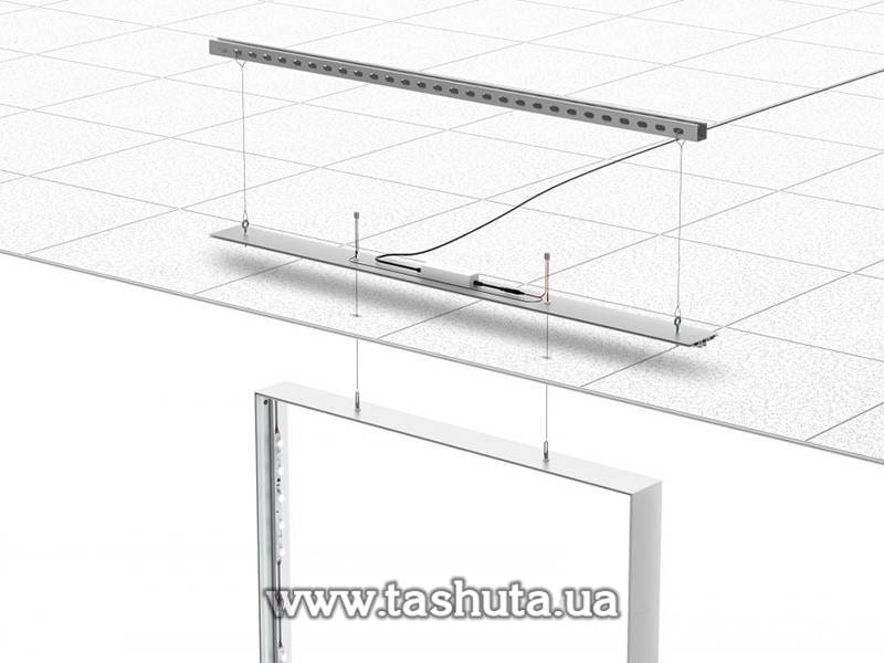 Internally Lit Fabric Light Box 80x120cm, 5cm Deep