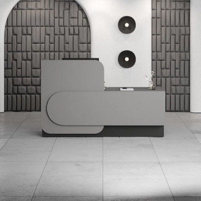 "Scandi" Office Reception Desk, 180x120x62cm