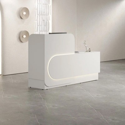 "Scandi" Office Reception Desk, 180x120x62cm