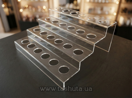 Подставка для помад на 24 шт, 185х85х160 мм (Д=20 мм)