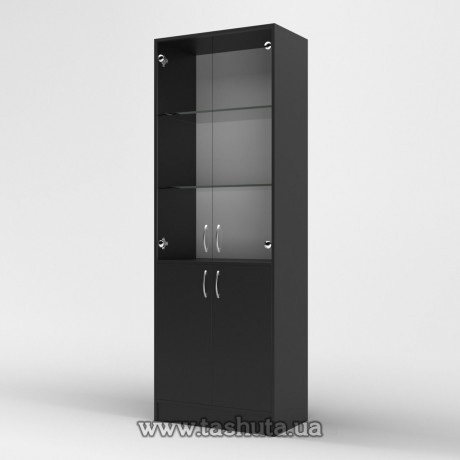 Шкаф для документов (стекло) 70х200х35см