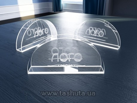 Serwetnik z nadrukiem logo, 160x80x20 mm