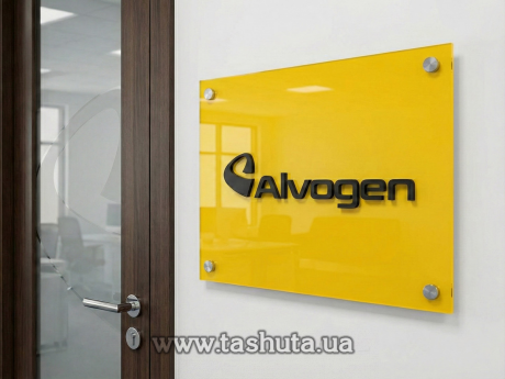 Табличка на дверь акриловая с объемными элементами, 300х150 мм