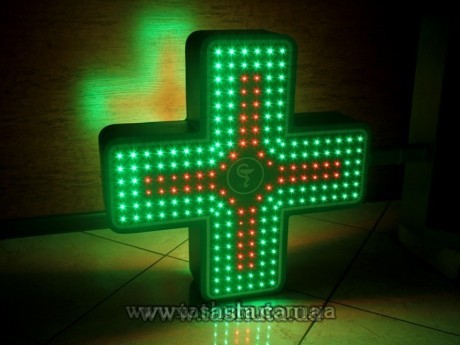 Krzyż LED z dynamiką EXPAND, 800x800mm