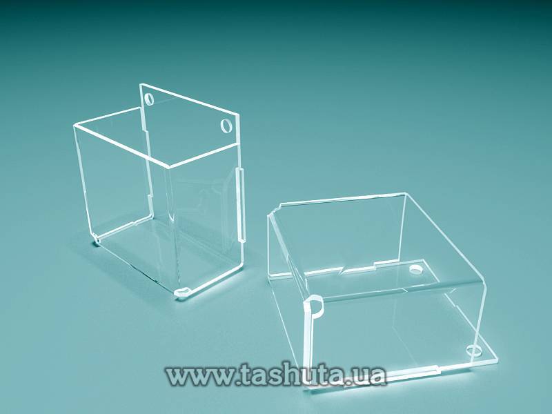 Wall-Mounted Product Display 95x100x50mm