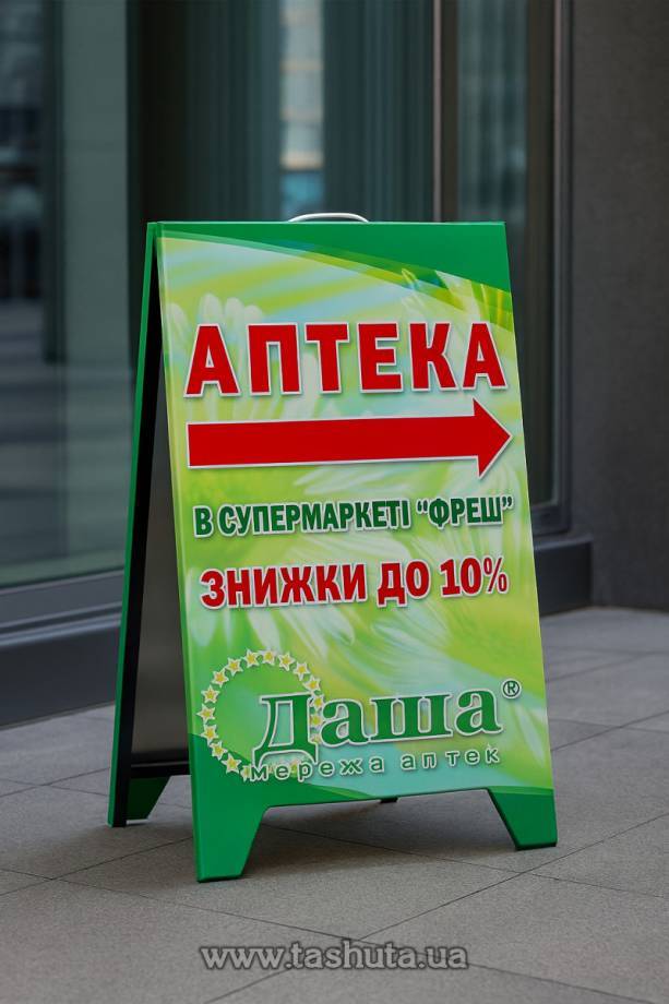 "TENT" Advertising A-Board, 600x900mm