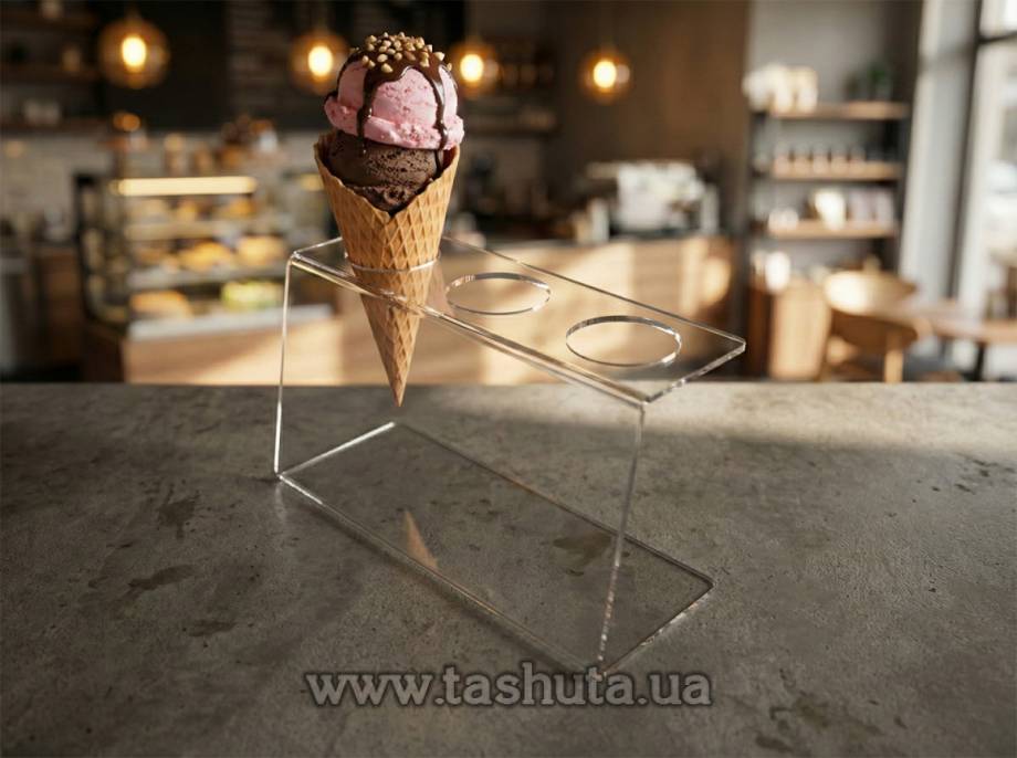 Ice Cream Cone Stand for 3 Cones