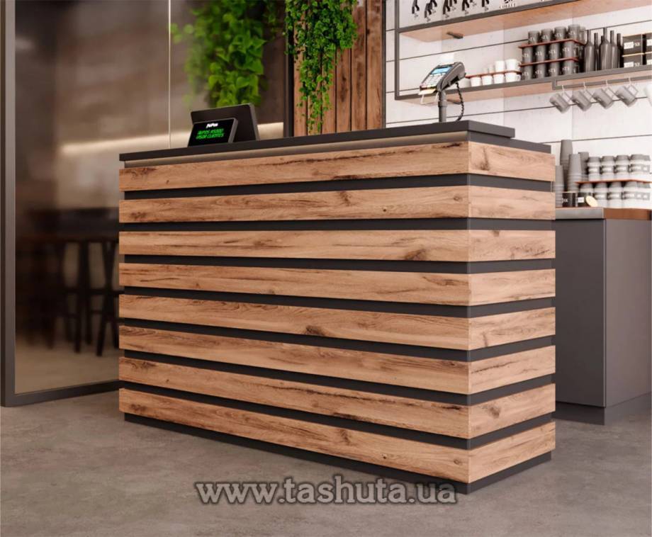 Bar Counter, Reception Desk, 120x110x62cm