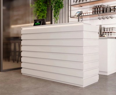 Bar Counter, Reception Desk, 120x110x62cm