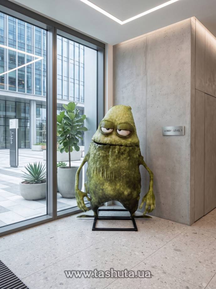Life-Size Cut-Out on Steel Frame, Double-Sided