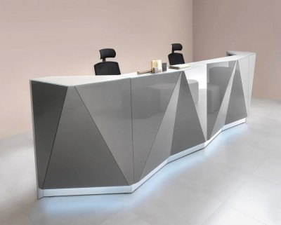 "ALPA" Reception Desk, 360x110x94cm