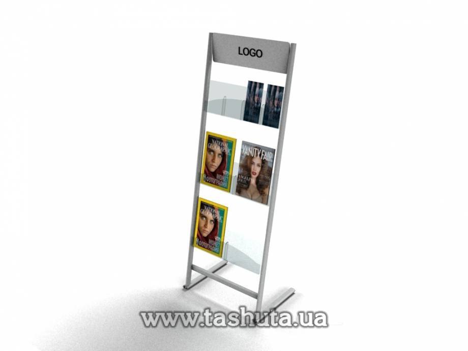3-Tier Brochure and Flyer Stand