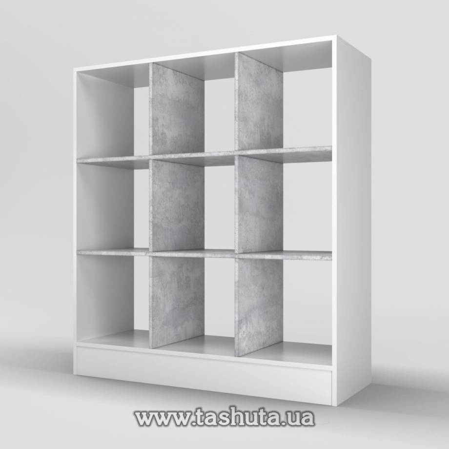 Office Partition Shelving Unit 110x120x35cm