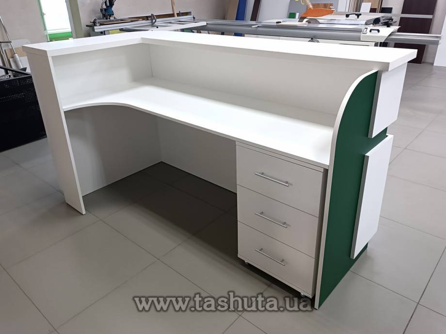 Стійка ресепшн, стійка реєстрації, 270х110х130см