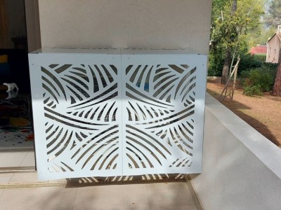 Façade Air Conditioner Cage, 85x65x50cm, MANAUS