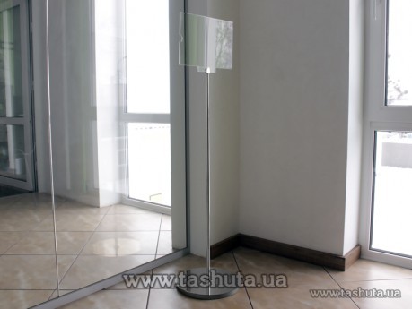 Stojak reklamowo-informacyjny dwustronny A3, H=1200 mm, chrom