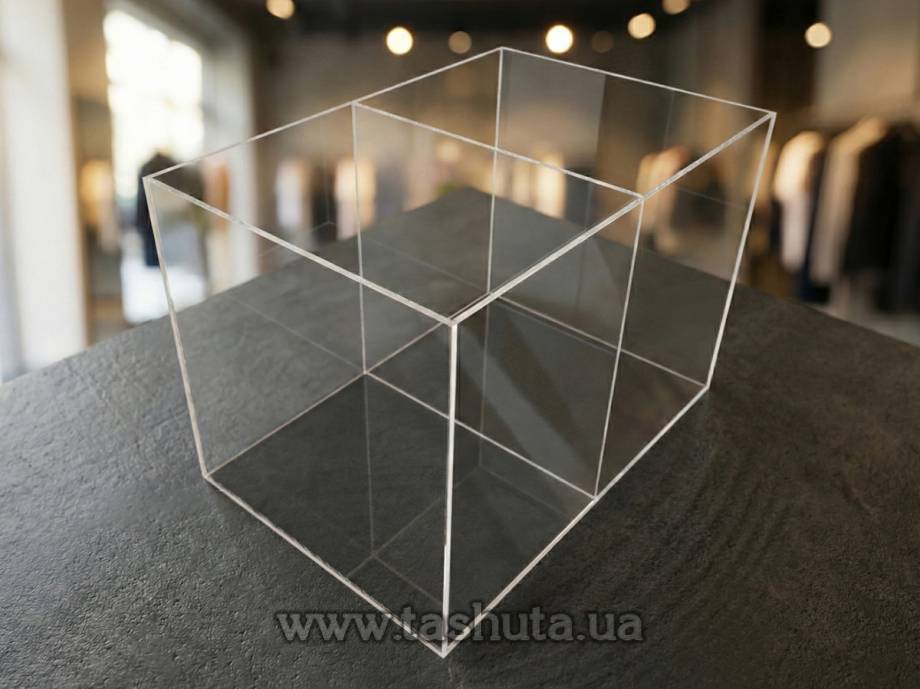 Acrylic Box, Container with Divider 200x300x200mm