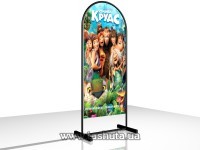 Potykacz typu T z półokrągłym szczytem, format 600x1500 mm