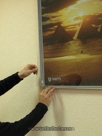 Rama z profilem zatrzaskowym Click, 25mm, 297x420 (A3)