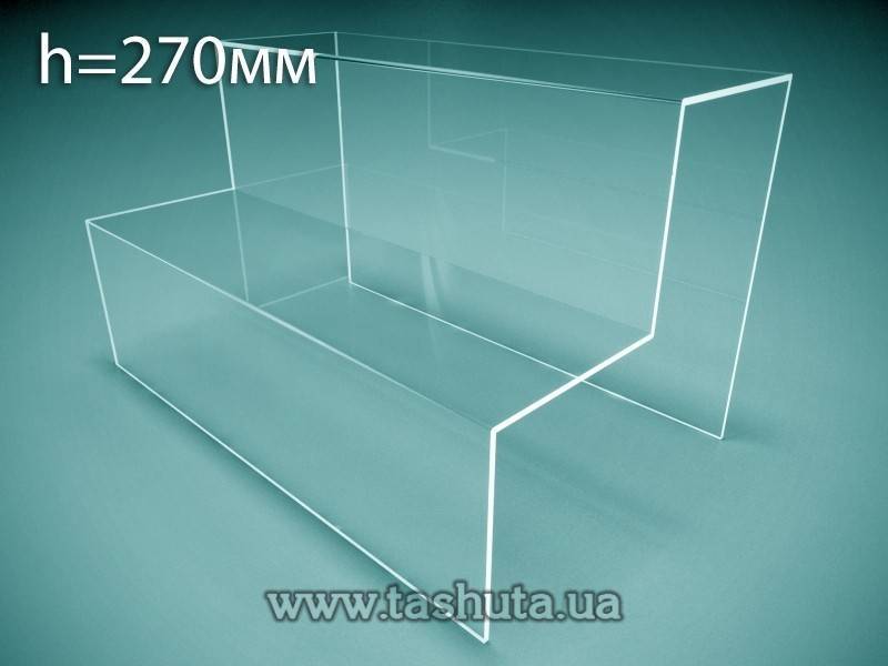 2-Step Product Riser, H=270mm, L=150mm