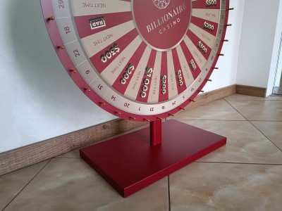 Wheel of Fortune on Low Stand, Wheel Diameter 800mm