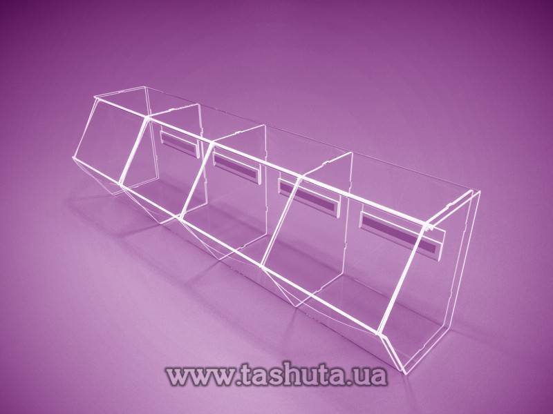 Bulk Product Dispensers, Containers (4 Compartments)