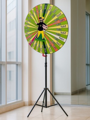 Wheel of Fortune on Telescopic Stand, Wheel Diameter 700mm