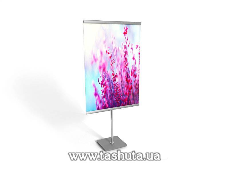Single-Sided Information Stand with Poster Clamps 841x1189 (A0)