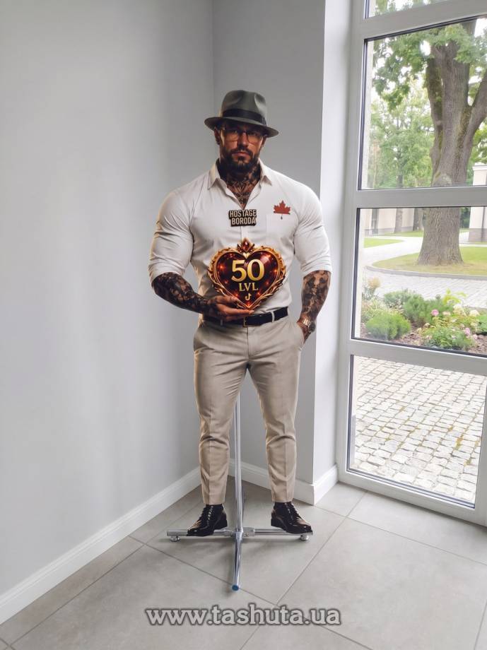 Double-Sided Life-Size Cut-Out on Chrome Leg