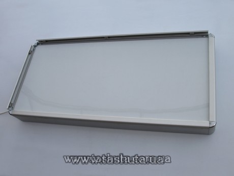 Lightbox dwustronny na zdjęcie (rama zatrzaskowa)