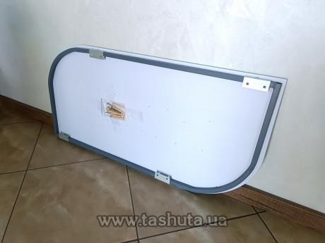 Szyld z PCV 6 mm na ramie z nakładanymi literami