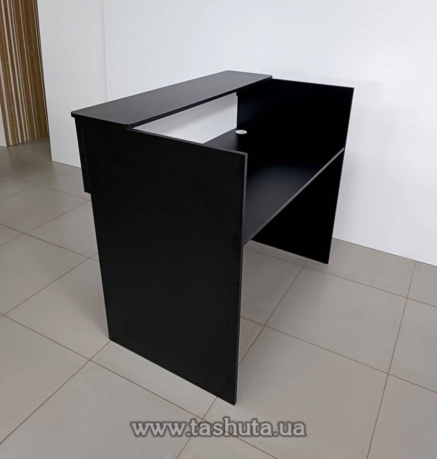 "Miami" Reception Desk, Illuminated Office Desk, 120x110x75cm