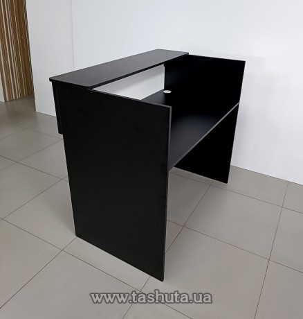 Lada recepcyjna „Miami”, lada biurowa podświetlana, 150x110x75 cm